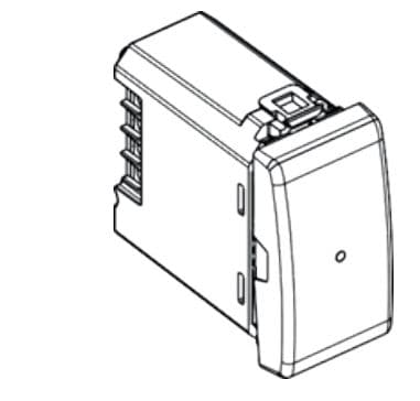DADO INTERRUP CONTROL 2 VIAS 110-240V 1 MOD BLANCO C/LED MATIX AM4003C