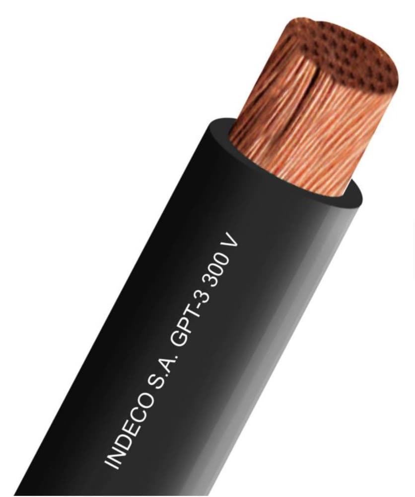 CONDUCTOR ELECTRICO 300V 10AWG NEGRO AUTOMOTRIZ GPT-3