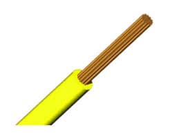 CONDUCTOR ELECTRICO 300V 18AWG AMARILLO AUTOMOTRIZ GPT-3