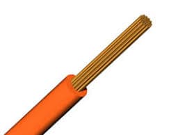 CONDUCTOR ELECTRICO 300V 14AWG NARANJA AUTOMOTRIZ GPT-3