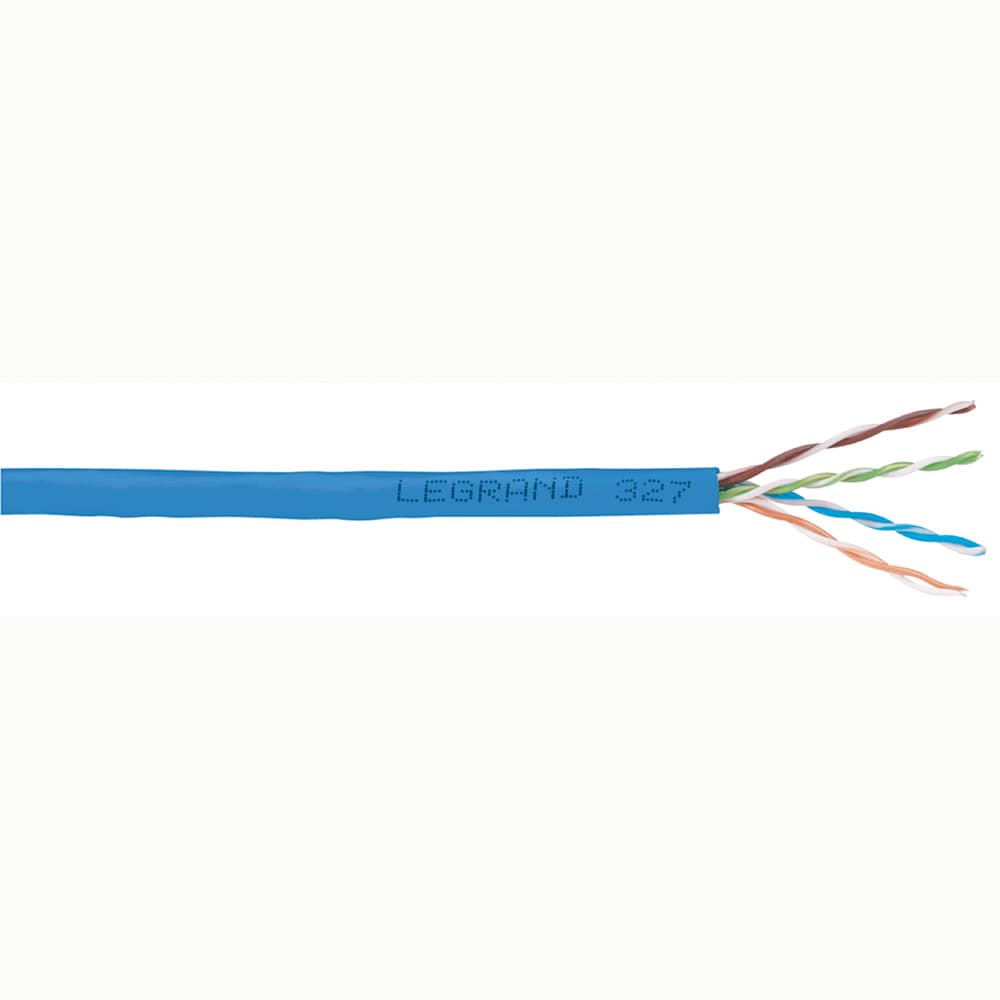 CABLE U/UTP CAT6 LSZH 4PARES 23AWG AZUL LCS3 032754