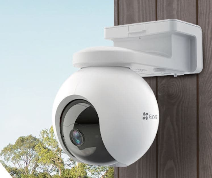 CAMARA IP EXT 2K FULL HD 1080P WI-FI IP65 VISION -COLOR IR 15M PAN-TILT CS-EB8/SP