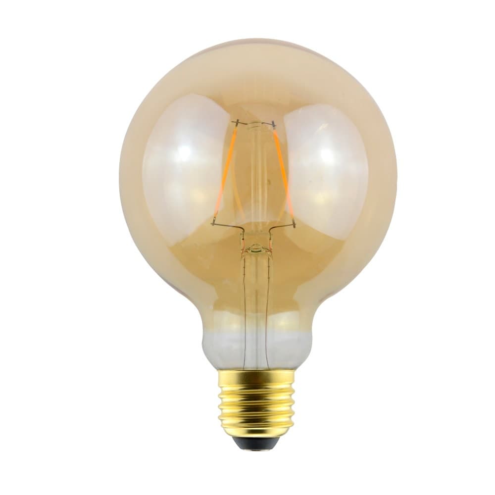 LAMPARA LED BULB FILAMENTO GLOBE 2.5W 2500K 100-240V E27 VINTAGE 1906