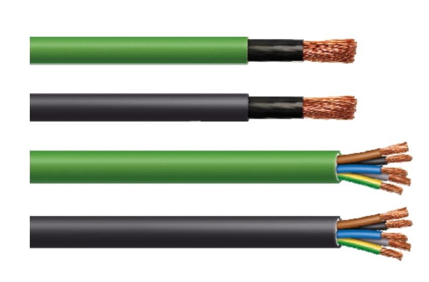 CONDUCTOR ELECTRICO 1KV LIBRE HALOGENO 5G4MM2 NEGRO AFIRENAS X RZ1-K