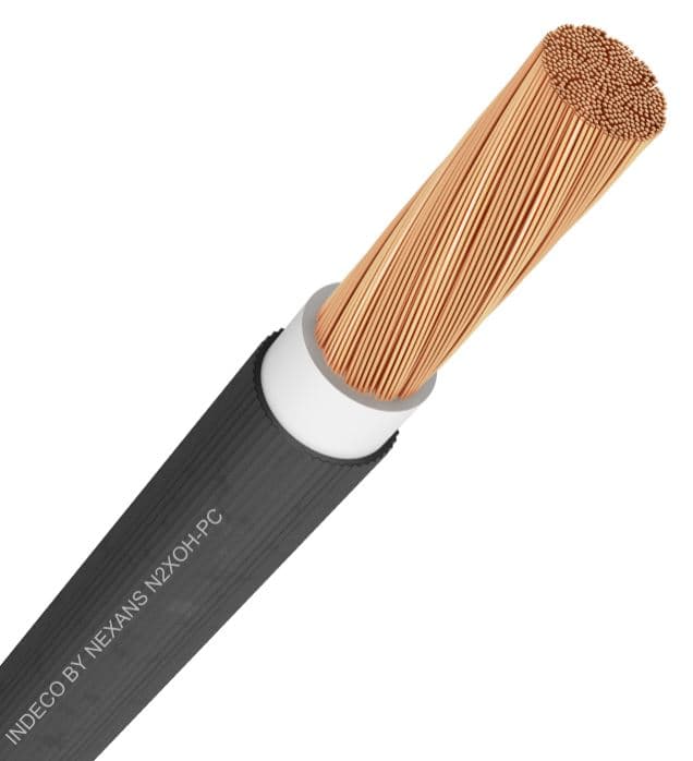 CONDUCTOR ELECTRICO 1KV LIBRE HALOGENO 185MM2 NEGRO N2XOH-PC