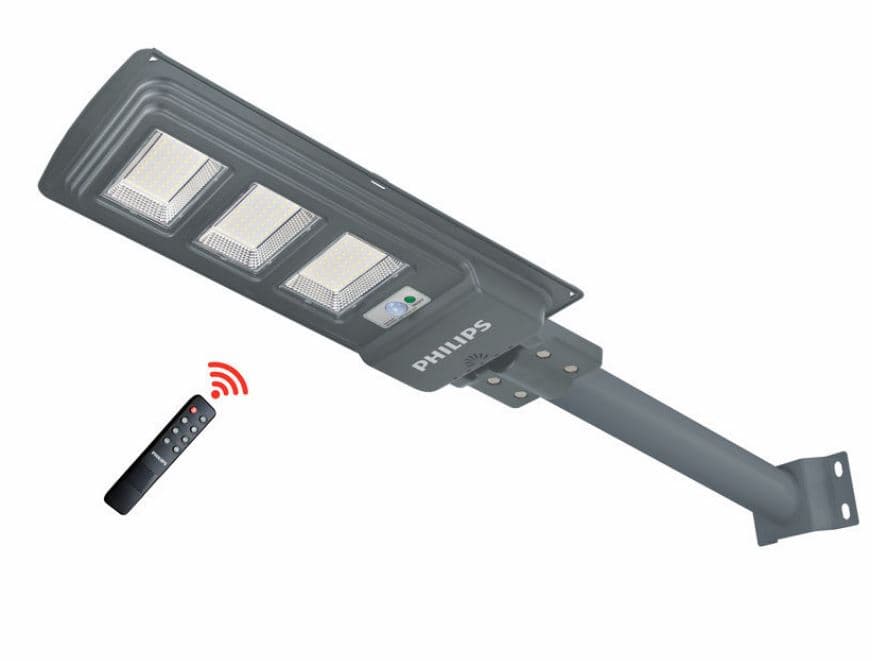 LUMINARIA LED ALUMBRADO PUBLICO SOLAR 12W 6500K IP65 P/POSTE C/CONTROL REMOTO lBRC010