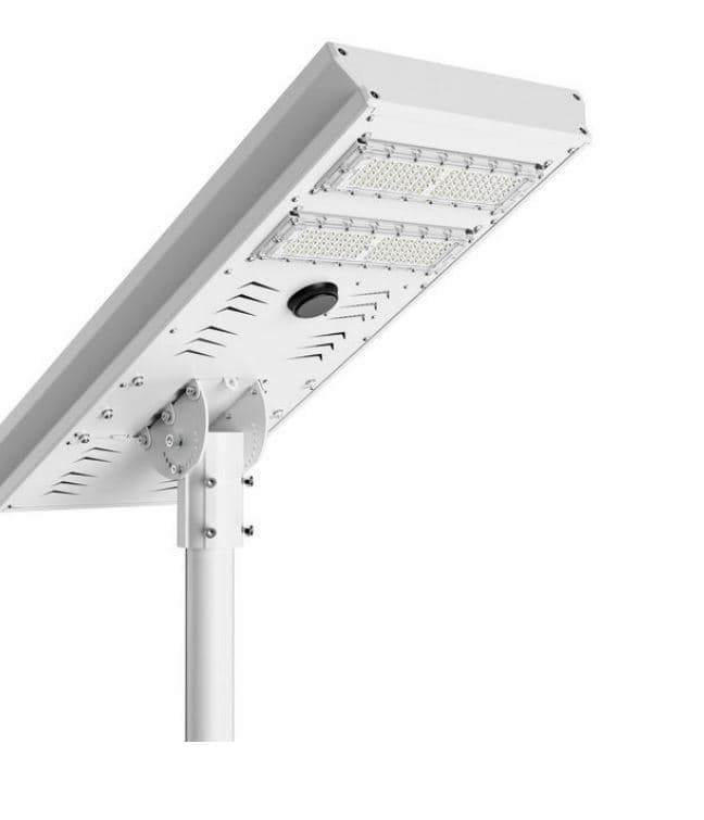 LUMINARIA LED ALUMB PUBLICO SOLAR 55W 5700K 8500LM IP65 P/POSTE C/SENSOR BRP110 G2