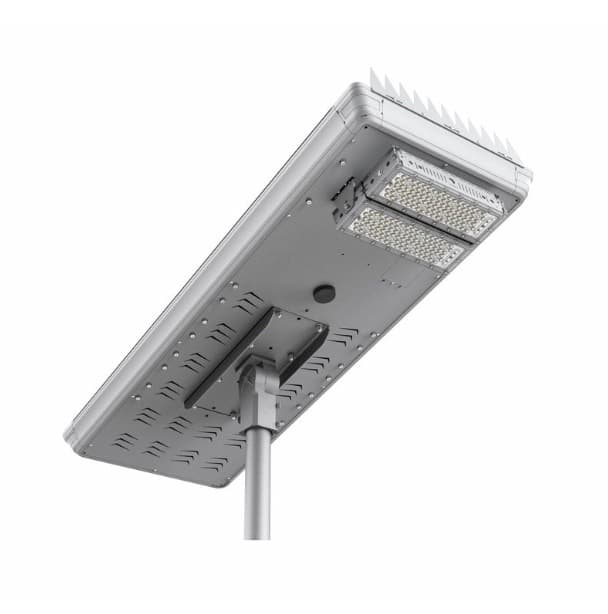 LUMINARIA LED ALUMB PUBLICO SOLAR C/SENSOR 80W 5700K IP65 P/POSTE