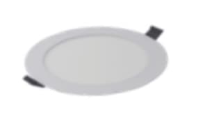 KIT LUMINARIA LED DOWNLIGHT CIRCUL 12W 85-265V 3000K IP20 EMPOT ECO (C/10 UND)