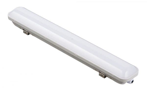 LUMINARIA HERMETICA LED  18W 100-277V 6500K IP65 L600MM DAMP-PROOF PFM