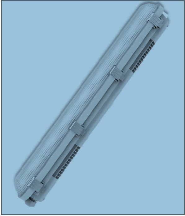 LUMINARIA HERMETICA LED  58W 100-277V 6500K IP65 L1500MM DAMP-PROOF PFM