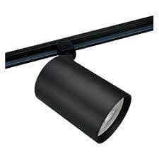 LUMINARIA LED PROYECTOR 100-240V IP20 RIEL P/1 LAMP PAR30 NEG E-27 TRACKLIGHT