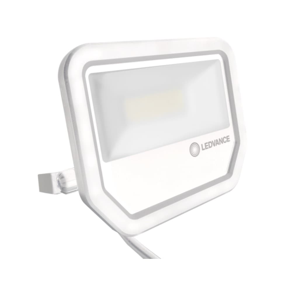 LUMINARIA LED REFLECTOR 30W 100-277V 3000K IP65 BLANCO FLOODLIGHT PFM
