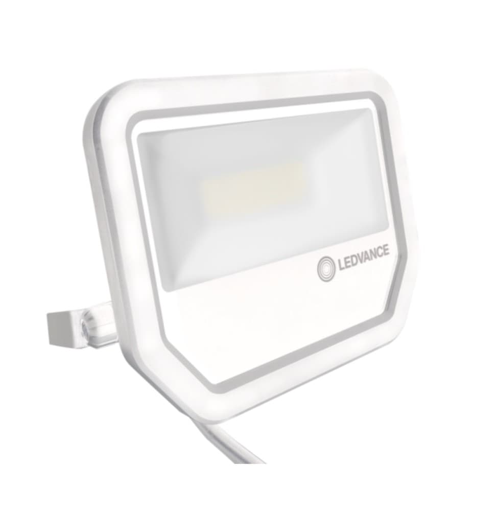 LUMINARIA LED REFLECTOR 30W 100-277V 5000K IP65 BLANCO FLOODLIGHT PFM