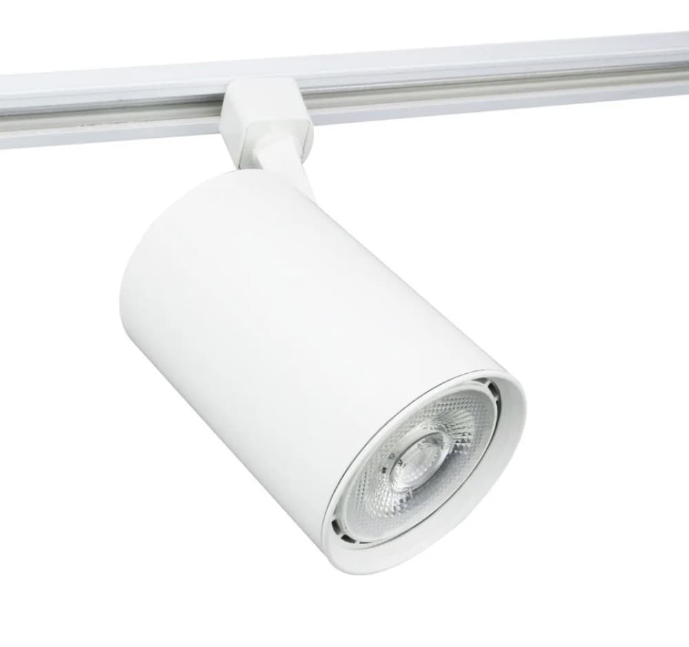 LUMINARIA LED PROYECTOR 100-240V IP20 RIEL P/1 LAMP PAR30 BL TRACKLIGHT