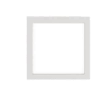 LUMINARIA LED DOWNLIGHT CUADR 24W 100-240V 6500K EMPOT INSERT G2