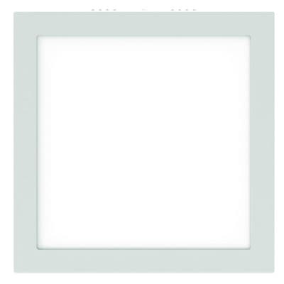 LUMINARIA LED PLAFON CUADR 24W 100-240V 6500K IP20 EMPOT/ADOS SLIM