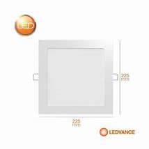 LUMINARIA LED DOWNLIGHT CUADR 18W 100-240V 4000K EMPOT INSERT G2