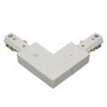 CONECTOR L BLANCO DERECHA 100-277V P/RIEL PMAX=190W
