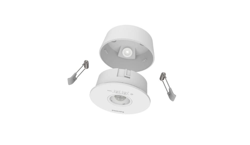 SENSOR DE MOVIMIENTO PIR EMPOTRAR/ADOSAR (TECHO) 6A 20-25MM2 C/INT LCM1060