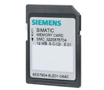 MEMORIA CARD 4MB P/S7-1X00 CPU/SINAMICS SIMATIC S7 6ES79548LC020AA0