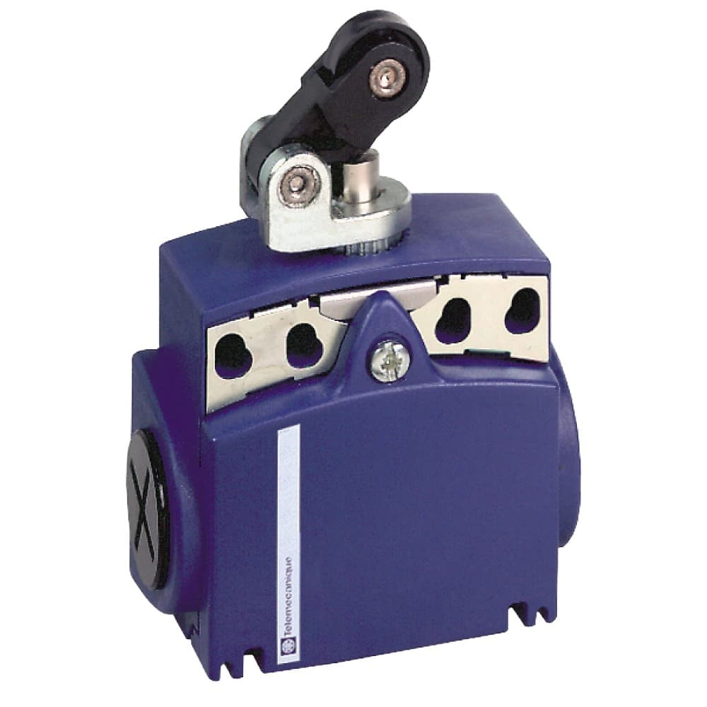 INT. DE POSICION XCK-T2121G11 1NA+1NC C/PALANCA Y ROLDANA TERMOPLASTICA 1 SENTIDO