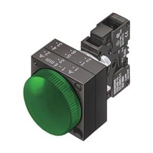 LUZ PILOTO PLAST VERDE 22MM 110VAC LED 3SB32486AA40