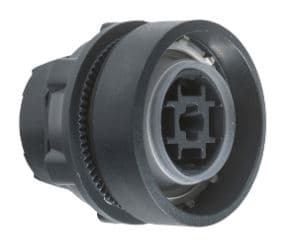 CABEZA PULSADOR S/TAPON PLASTICO NEGRO 22MM HARMONY ZB5AA0