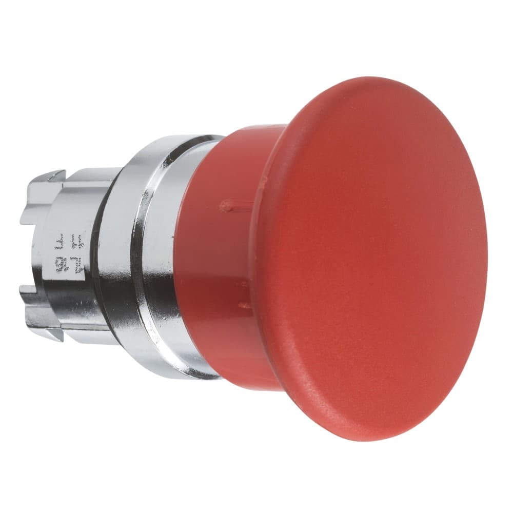 CABEZA PULSADOR HONGO 40MM METAL ROJO 22MM HARMONY ZB4BC4