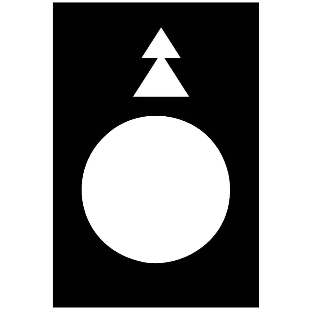 PLACA LEYENDA 30X40MM NEGRO IZQUIERDA LENTO-RAPIDO ZB2BY2912