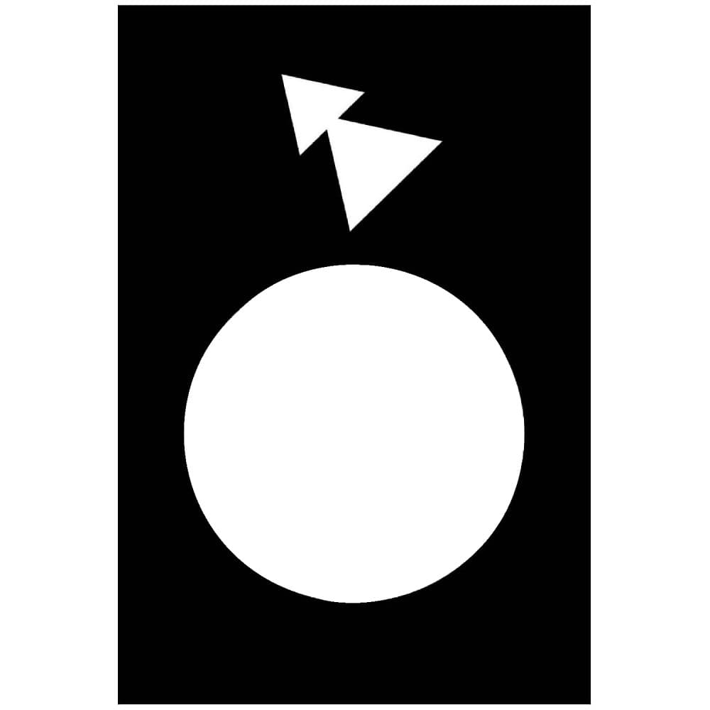 PLACA LEYENDA 30X40MM BLANCO ATRÃS-LENTA-RAPIDA ZB2BY2918