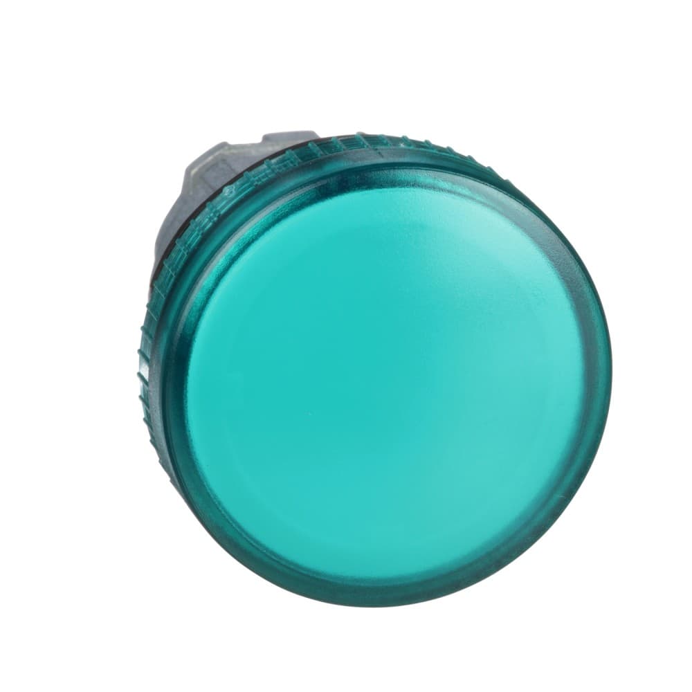 CABEZA PILOTO LUMINOSO BA 9s  VERDE 22 MM HARMONY ZB4BV03