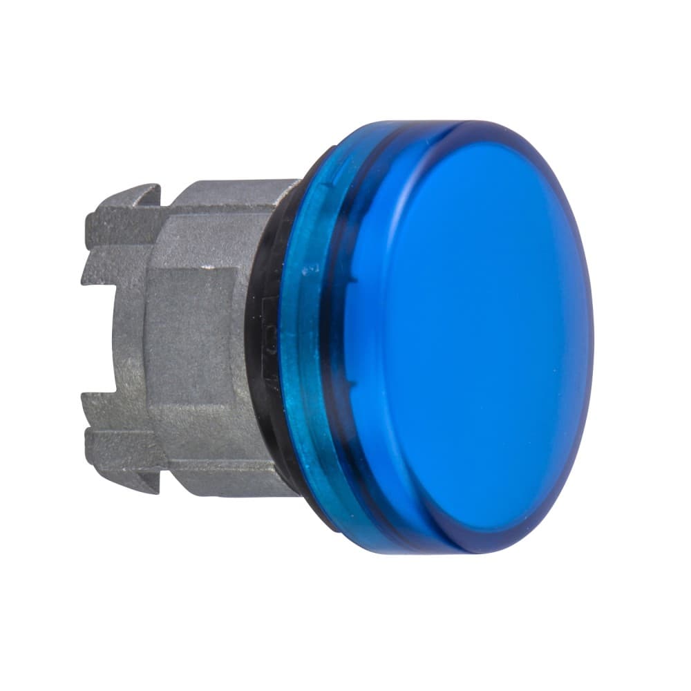 CABEZA PILOTO LUMINOSO LED AZUL 22MM HARMONY ZB4BV063