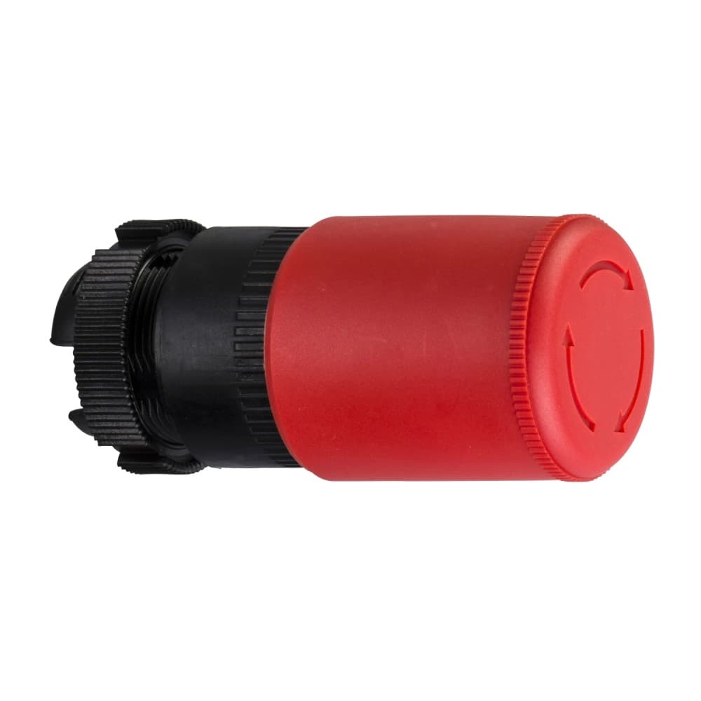 CABEZA PULSADOR PARADA EMERG 30MM ROJO HARMONY ZA2BS834