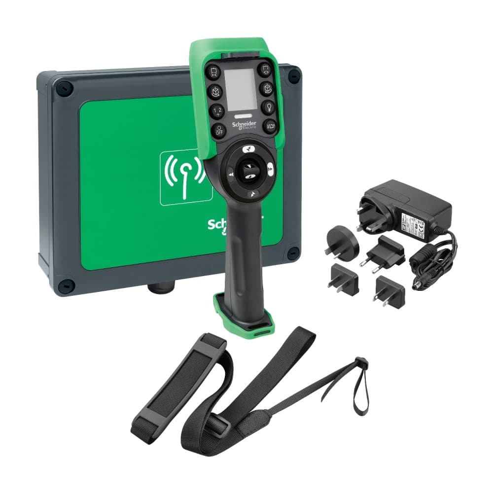 KIT SISTEMA RADIO CONTROL REMOTO + CARGADOR + CABLE USB/RJ45 + SOFTWARE XARSK12D18W