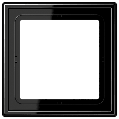 MARCO SIMPLE NEGRO 81X81MM SERIE LS LS981SW
