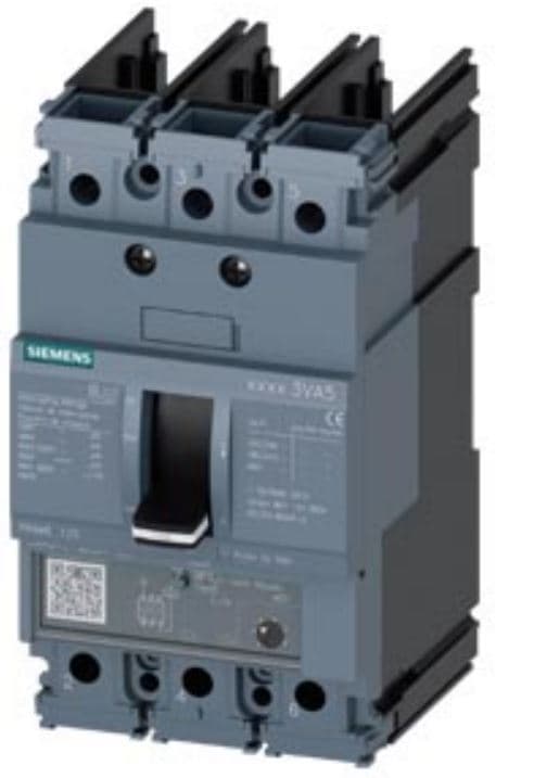 INTERRUPTOR AUT CAJA MOLD 3P TM REGUL 80-100A 65KA 480VAC SENTRON 3VA51106EF310AA0