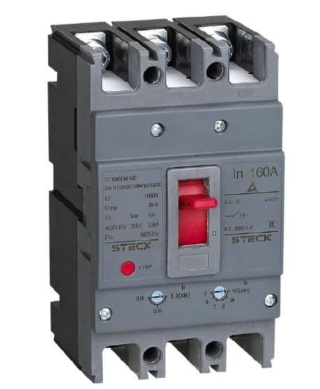INTERRUPTOR AUT CAJA MOLD 3P TM REGUL 100-125A 35KA 415VAC SD160TM125