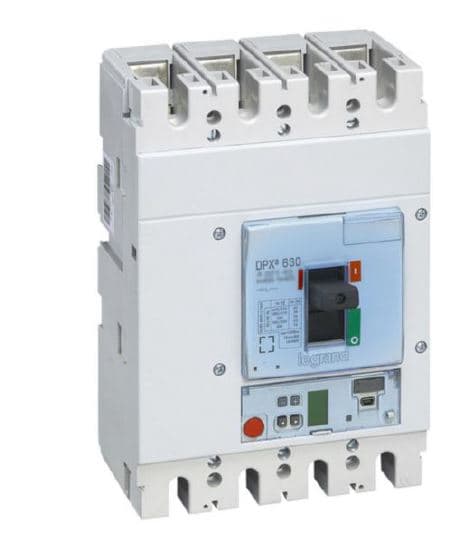 INTERRUPTOR AUT CAJA MOLD 4P ELECTRON REGUL 400A 70KA 400VAC DPX3 630 422163
