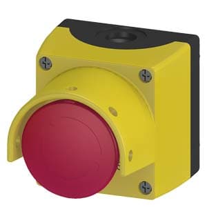 CAJA BOTONERA METAL PARADA EMERG HONGO 60MM 2NC SIGNUM 3SB38012EA30CC0