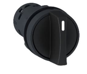 SELECTOR MANETA CORTA 2 POSIC PLAST NEGRO 22MM 1NA+1NC XB7ND25