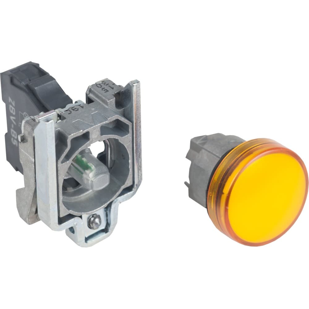 LUZ PILOTO METAL AMARILLO 22MM 24VAC/DC LED HARMONY XB4BVB5