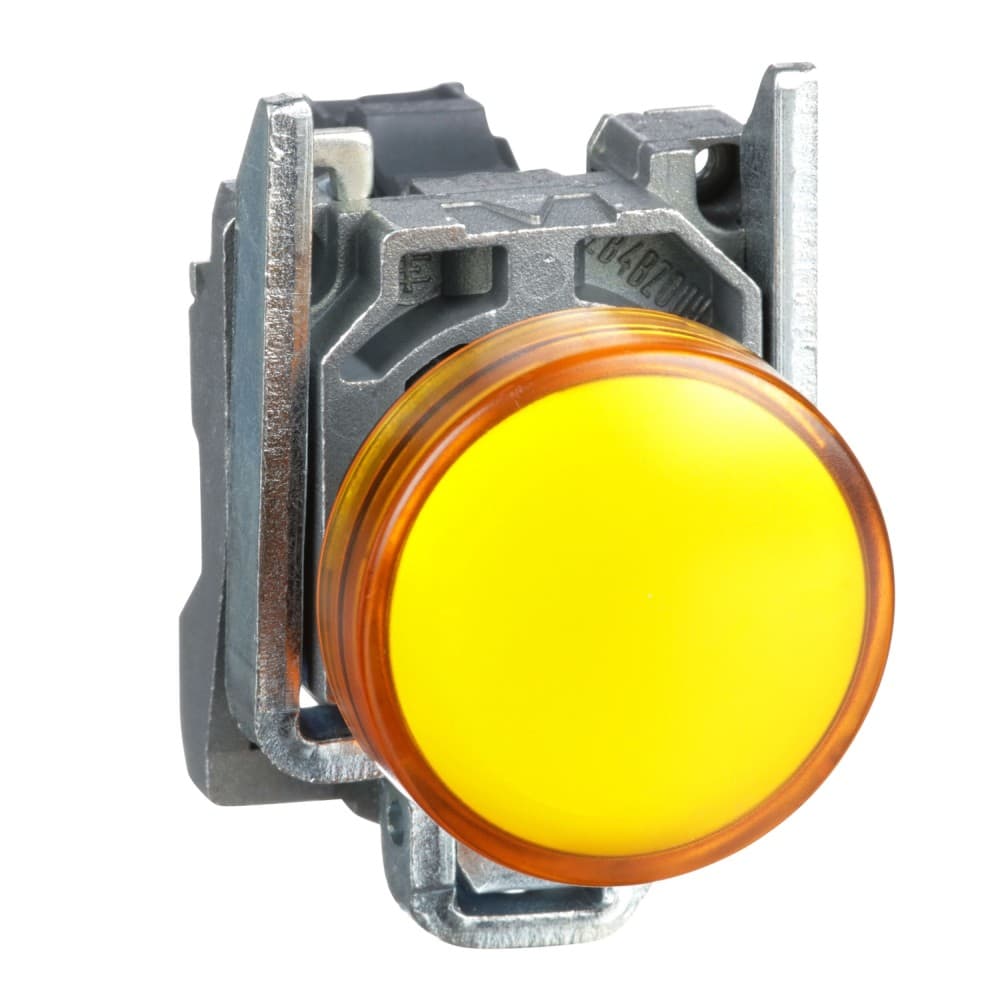 LUZ PILOTO METAL NARANJA 22MM 110/120VAC LED HARMONY XB4BVG5