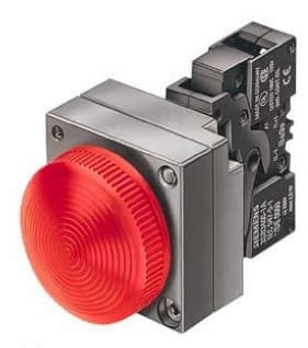 LUZ PILOTO METAL AMARILLO 22MM 110VAC LED 3SB36486BA30