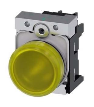 LUZ PILOTO METAL AMARILLO 22MM 110VAC LED 3SU11536AA301AA0