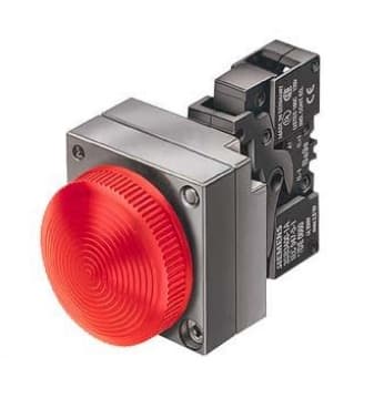 LUZ PILOTO METAL VERDE 22MM 230VAC LED 3SB36526BA40