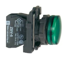 LUZ PILOTO PLAST VERDE 22MM 110/120VAC LED HARMONY XB5AVG3