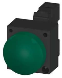 LUZ PILOTO PLAST VERDE 22MM 230VAC LED 3SB32526AA40