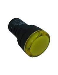LUZ PILOTO PLAST AMARILLO 22.5MM 220VAC LED SLDS2203