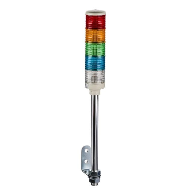 COLUMNA LUMINOSA P/BALIZA C/LED ROJO/NARANJA/VERDE/AZUL/TRANSPARENTE 24V IP23 60MM XVC6B5